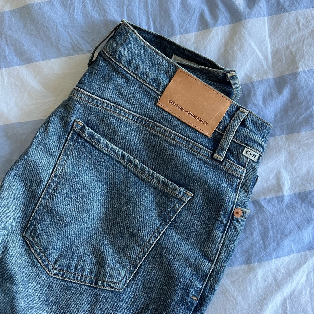 citizens of humanity olivia ankle jeans size 27